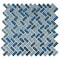 Andova Tiles SAMPLE-Velmo 1 in. x 1.25 in. Glass Mosaic Wall Tile SAM-ANDVEL1015 - alternate 1